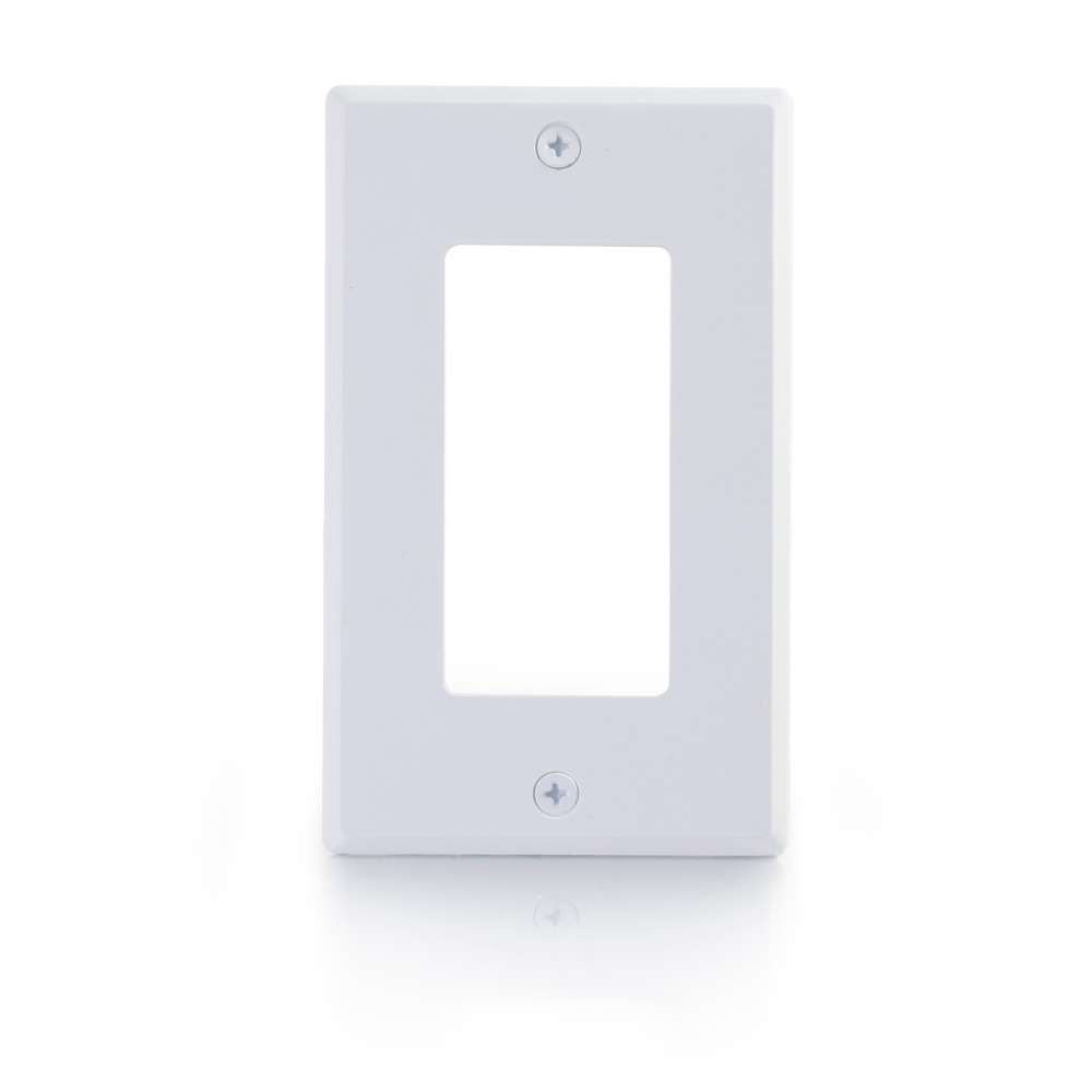 One Cutout Single Gang Wall Plate