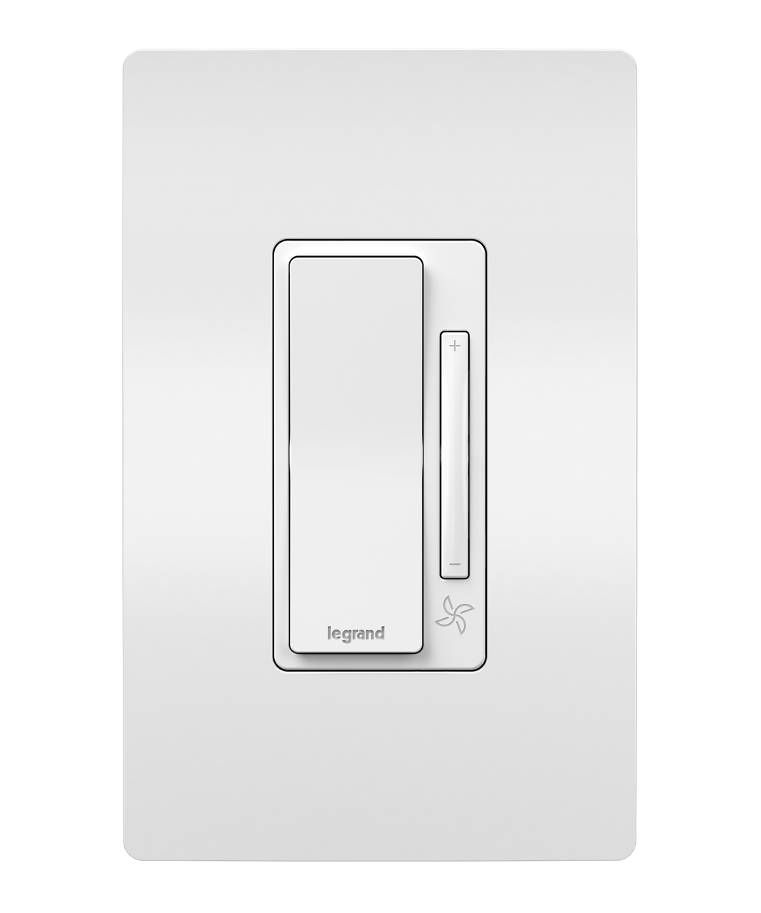 radiant fan speed controller in white