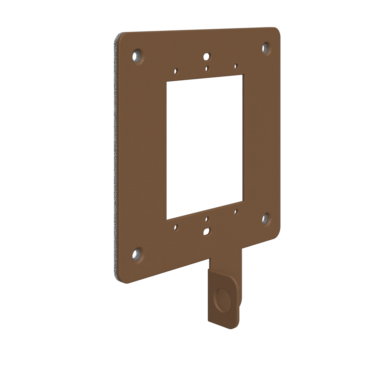 Replacement 1-Gang Plate Locking, Brown