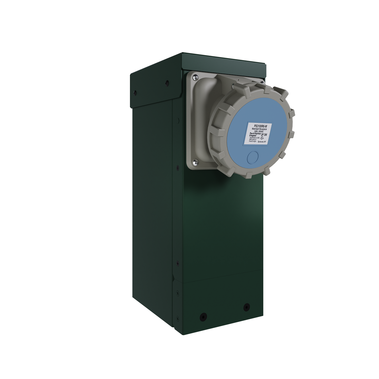 100 Amp Power Pedestal with Pin Sleeve