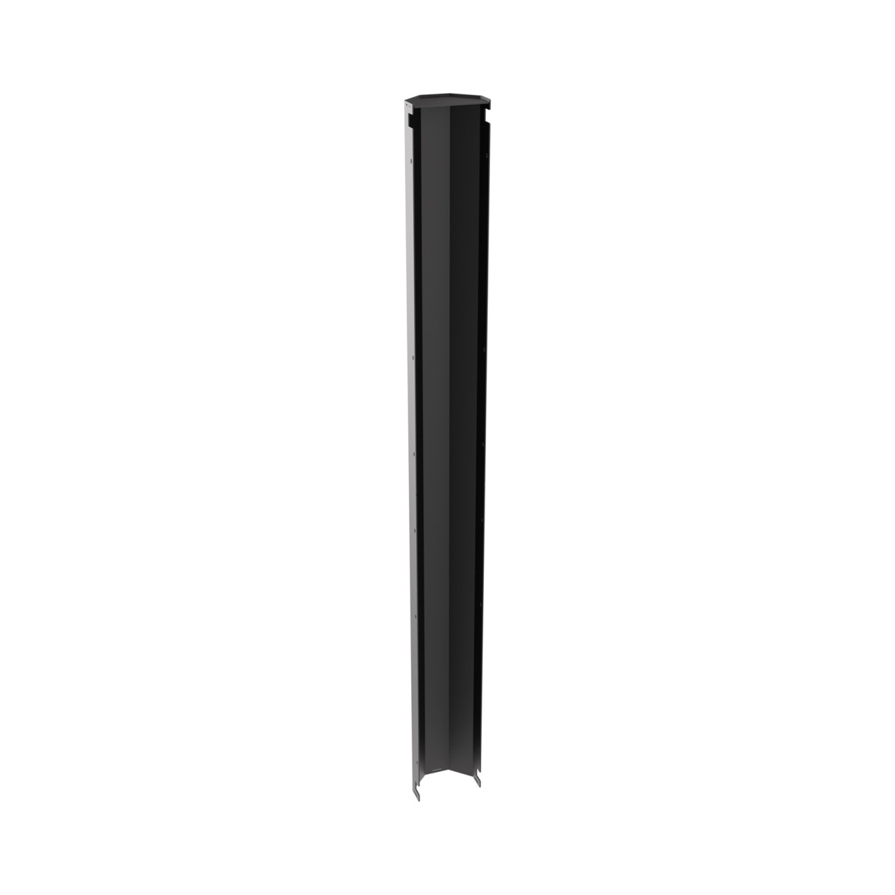 MM20ADK712VMD-B Mighty Mo Vertical Manager Air Dam - Front view, angled right