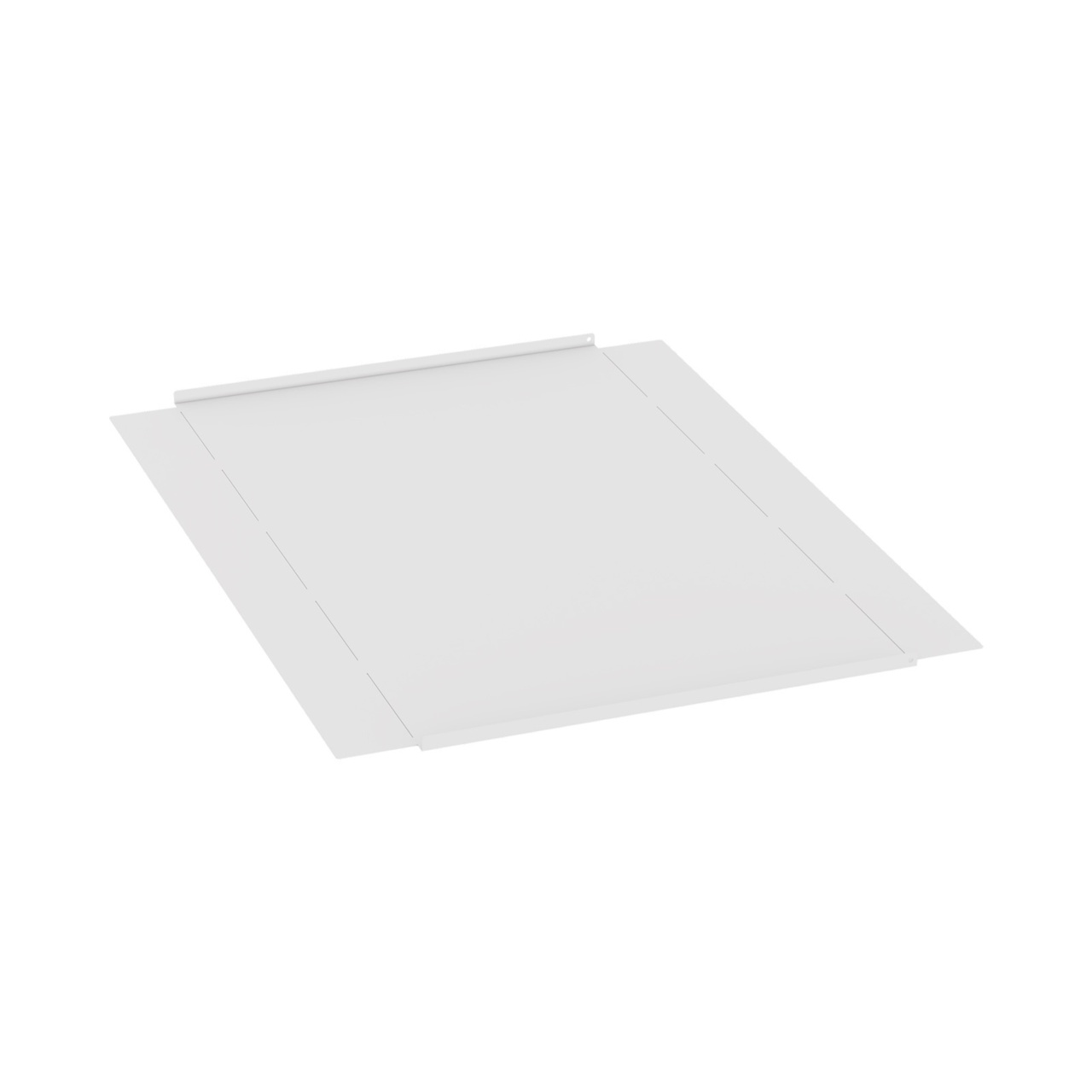MM20BDC30-B Left angled view of 30 in MM20 Base Cust Cover - White