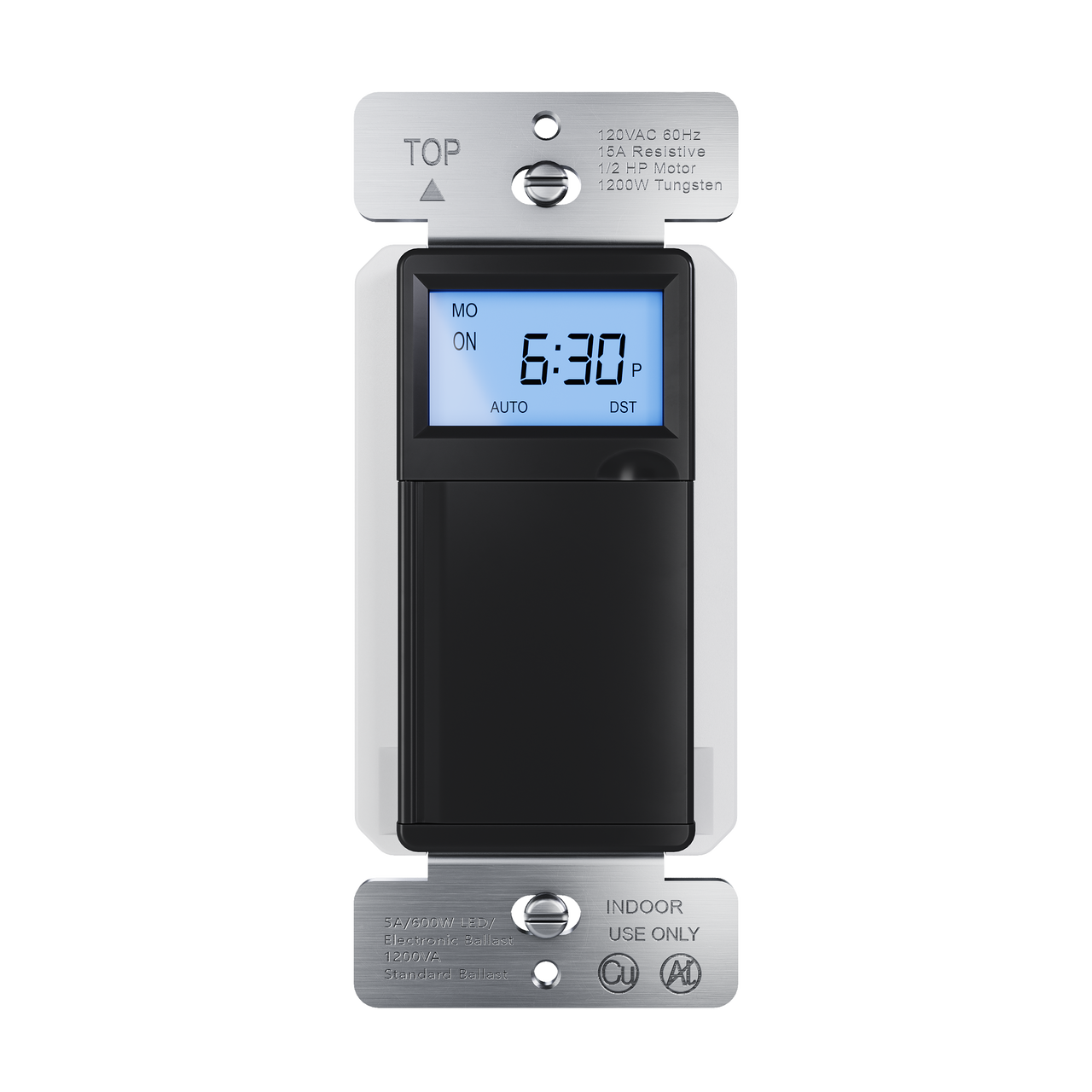 Programmable 24-hour Astronomic Timer, Black