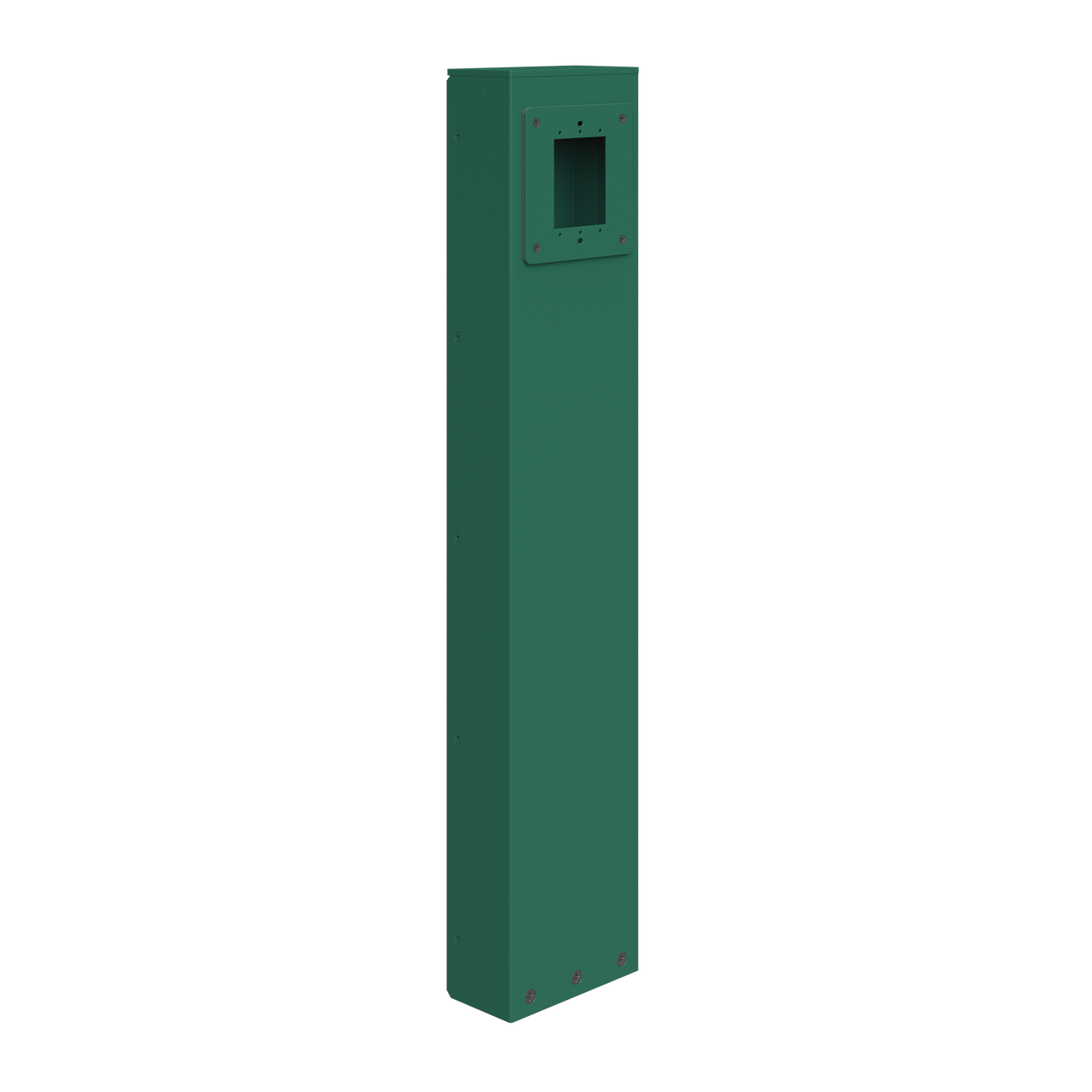 Power Pedestal 1-Gang, Green