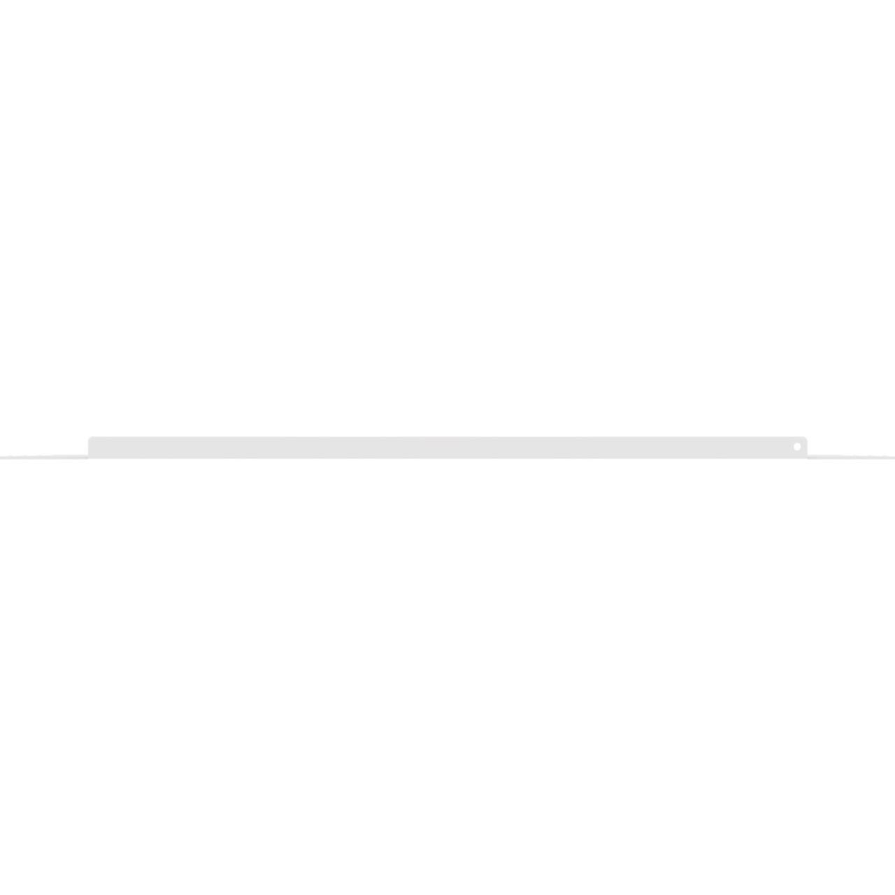 MM20BDC16-B Side view of 16 in MM20 Base Cust Cover - White