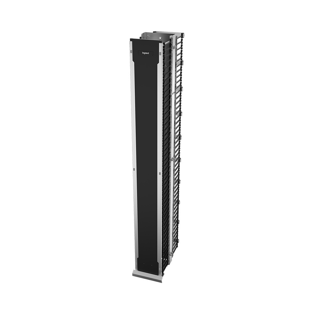 SRVMD710DL-B, Standard Rack Vertical Manager, SRVM,  Angled, Front Side Facing Left