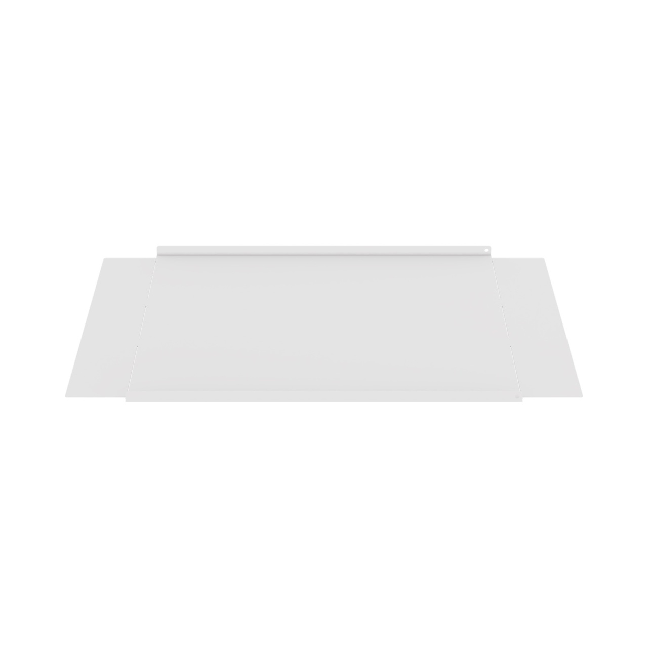 MM20BDC16-B Side angled View of 16 in MM20 Base Cust Cover - White