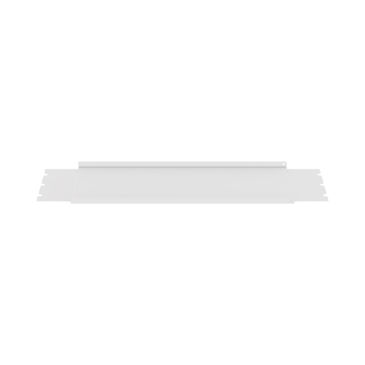 MM20BDC06-B Side angled View of 6 in MM20 Base Cust Cover - White