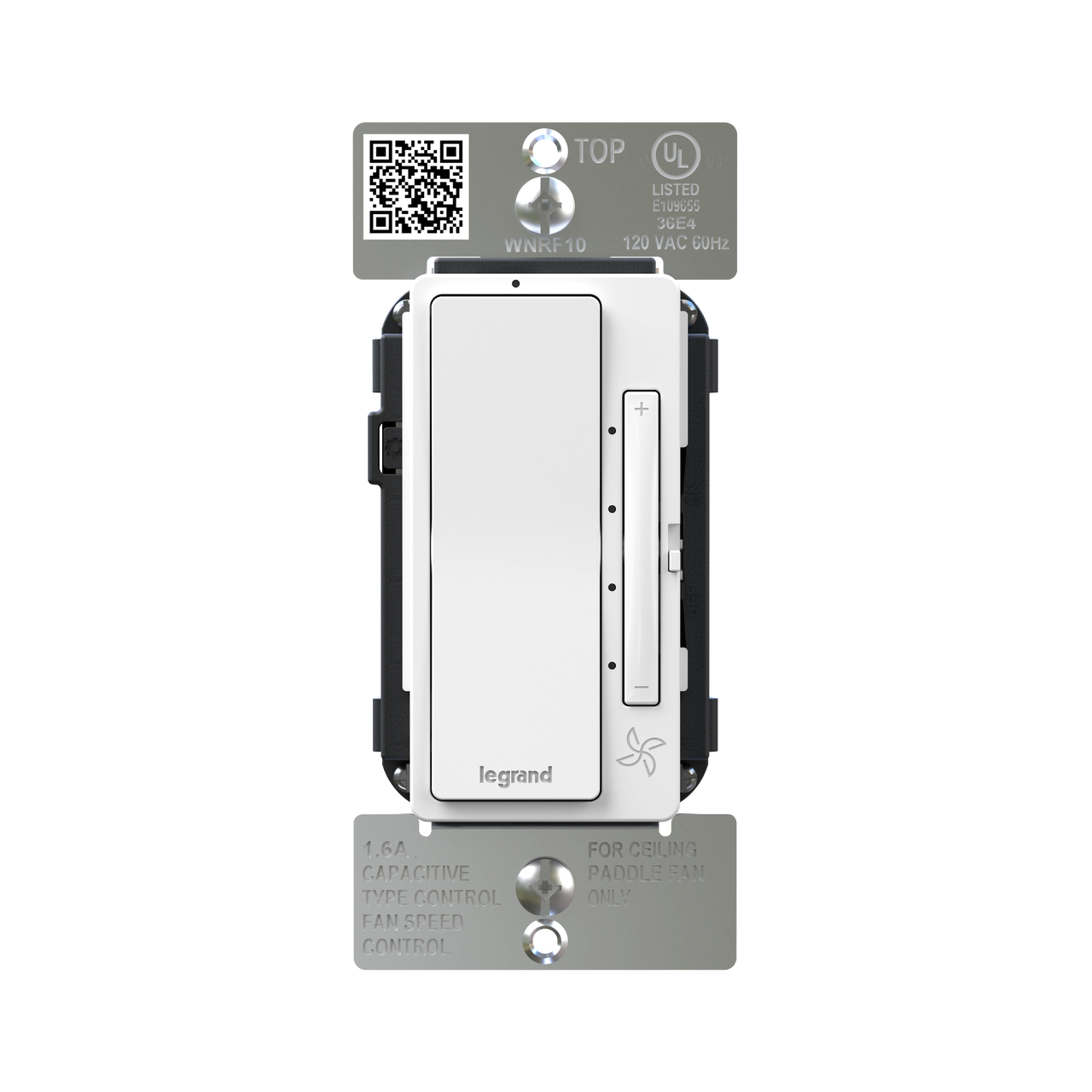 radiant® Smart Fan Controller with Netatmo, White