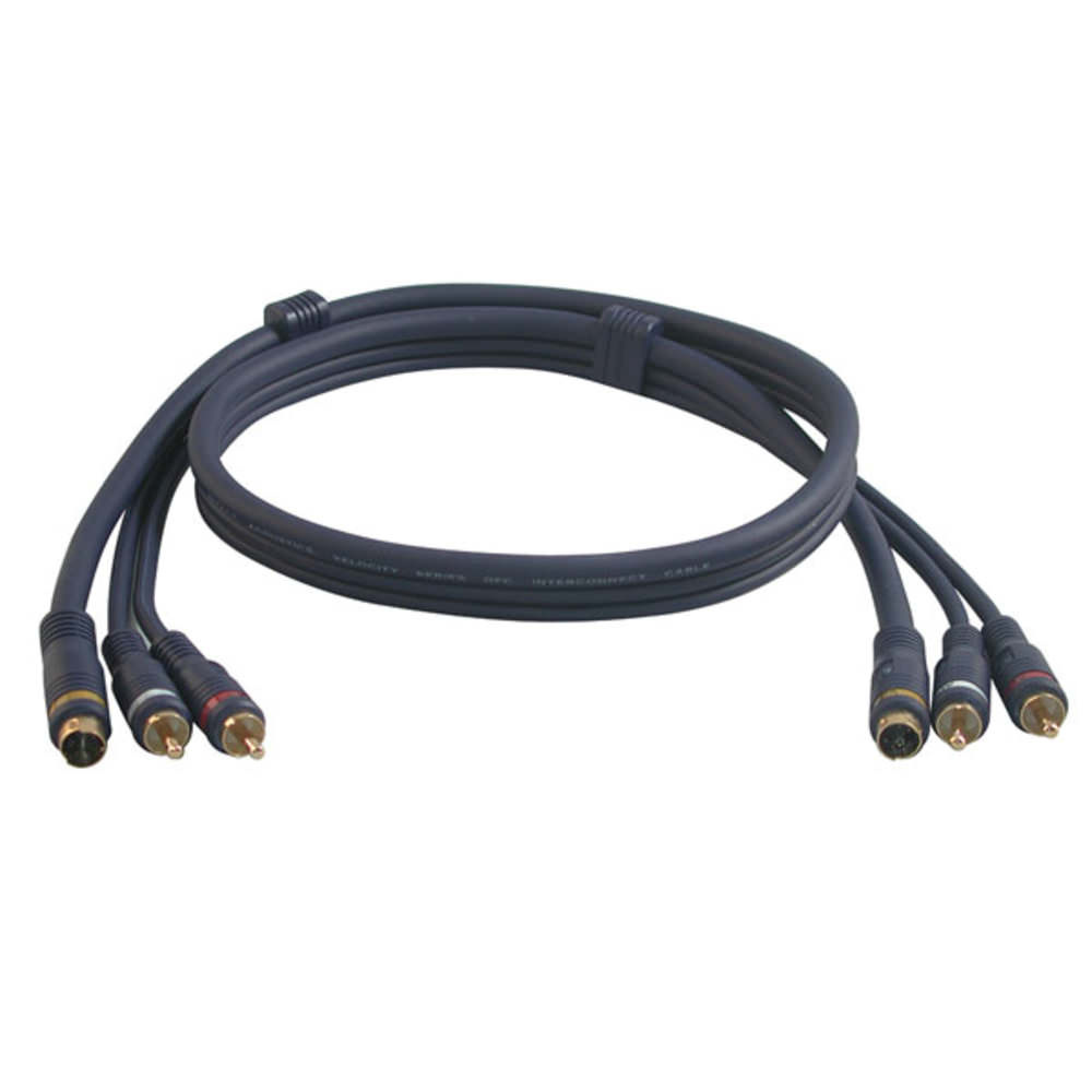 Velocityâ¢ S-Video and RCA Stereo Audio Cable
