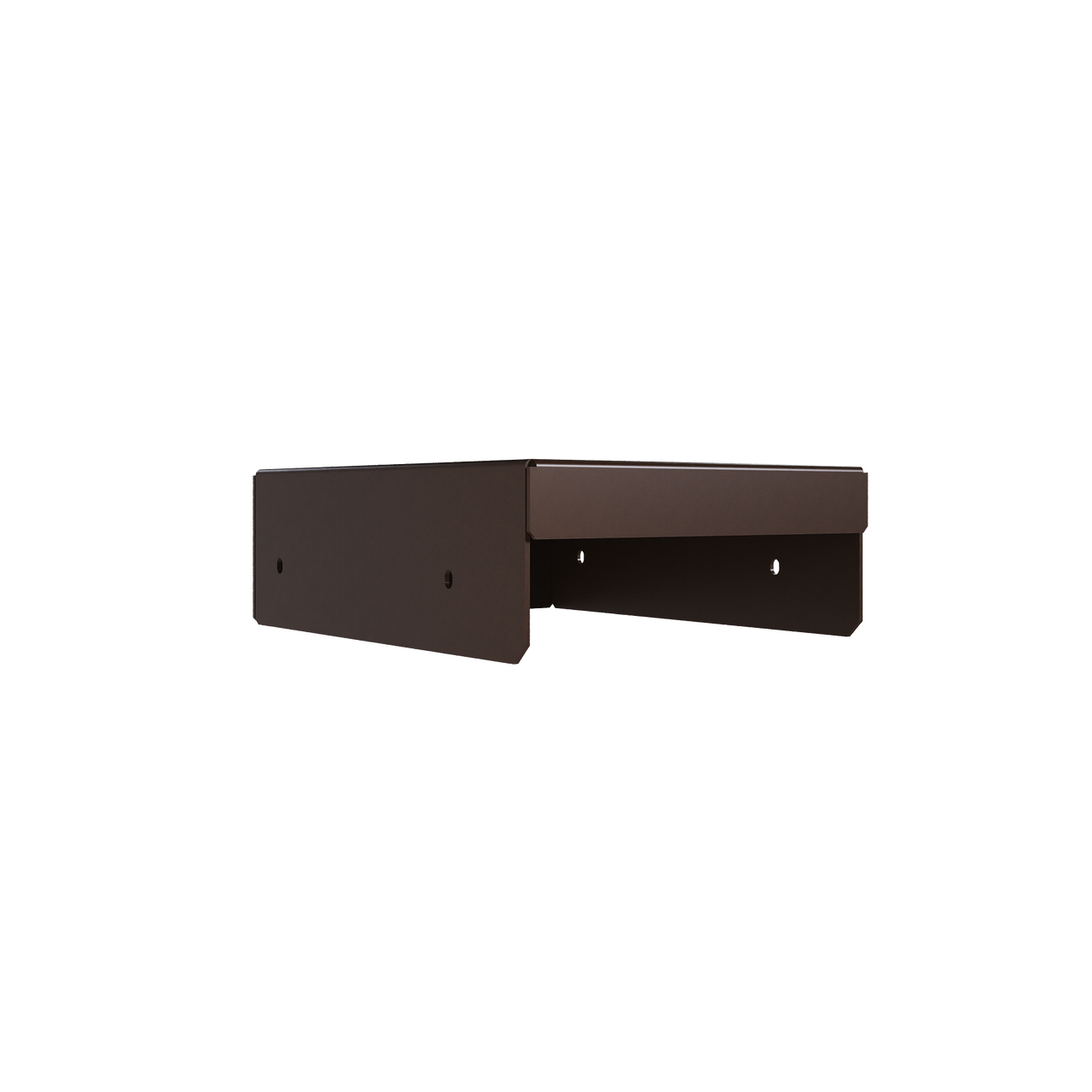 Power Pedestal Device Plate Right Angled