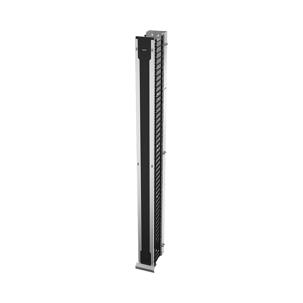 SRVMS706D-B, Standard Rack Vertical Manager, SRVM,  Angled, Front Side Facing Left