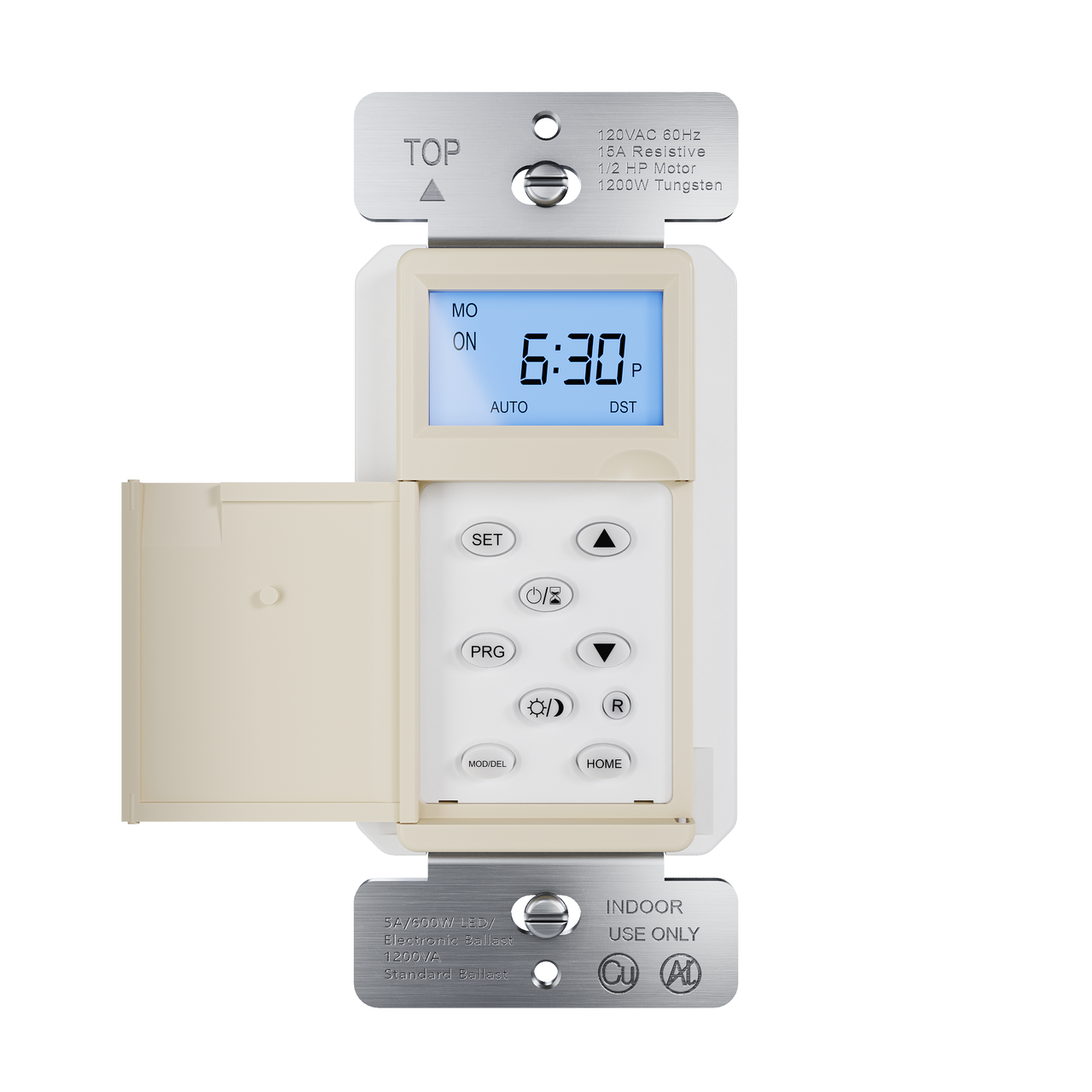 Programmable 24-hour Astronomic Timer, Ivory