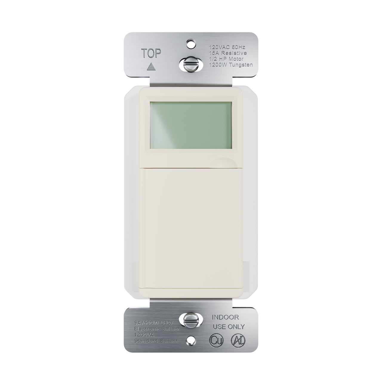 Programmable 24-hour Astronomic Timer, Light Almond