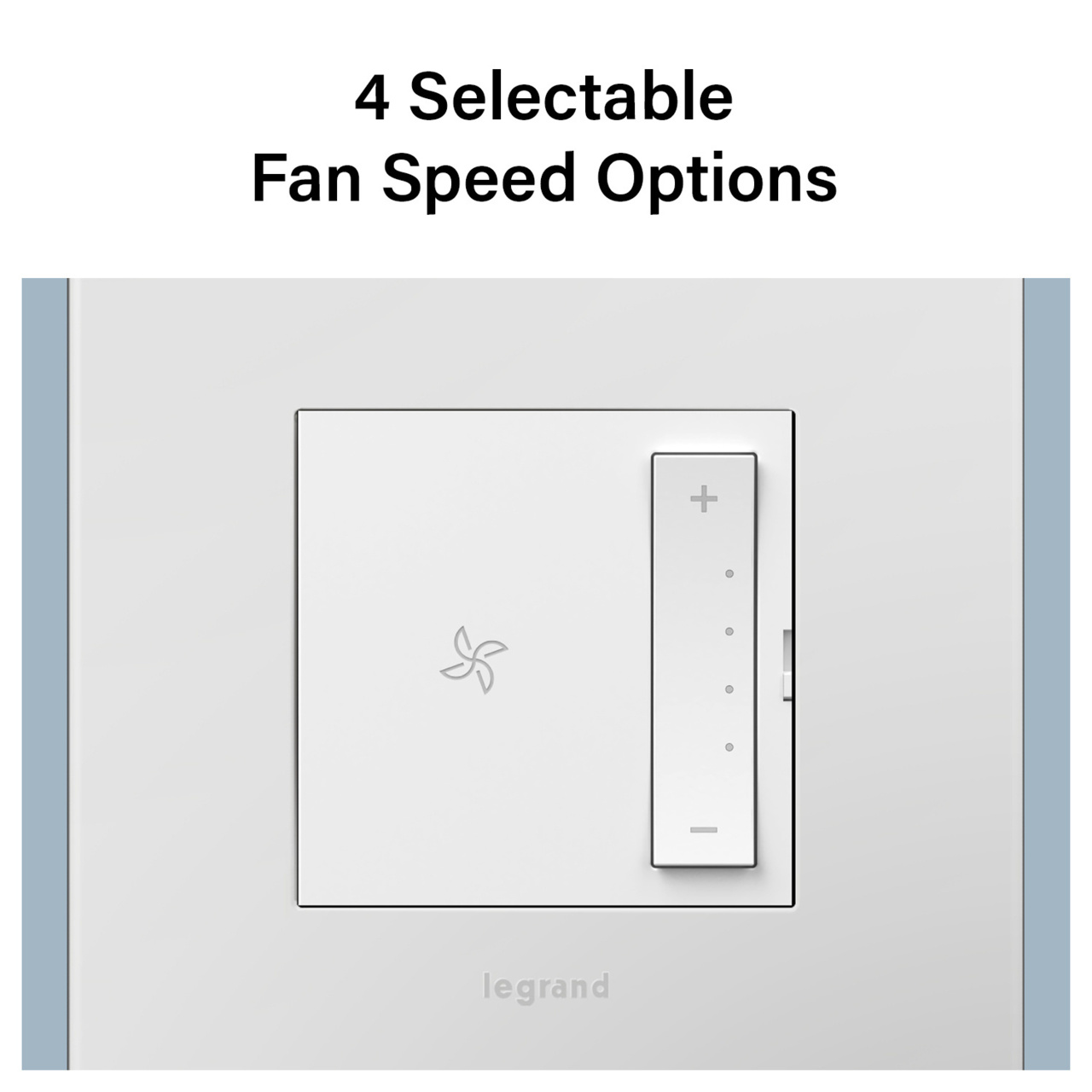 adorne® Smart Fan Controller with Netatmo, White