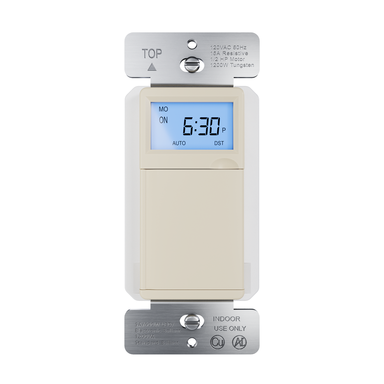Programmable 24-hour Astronomic Timer, Ivory