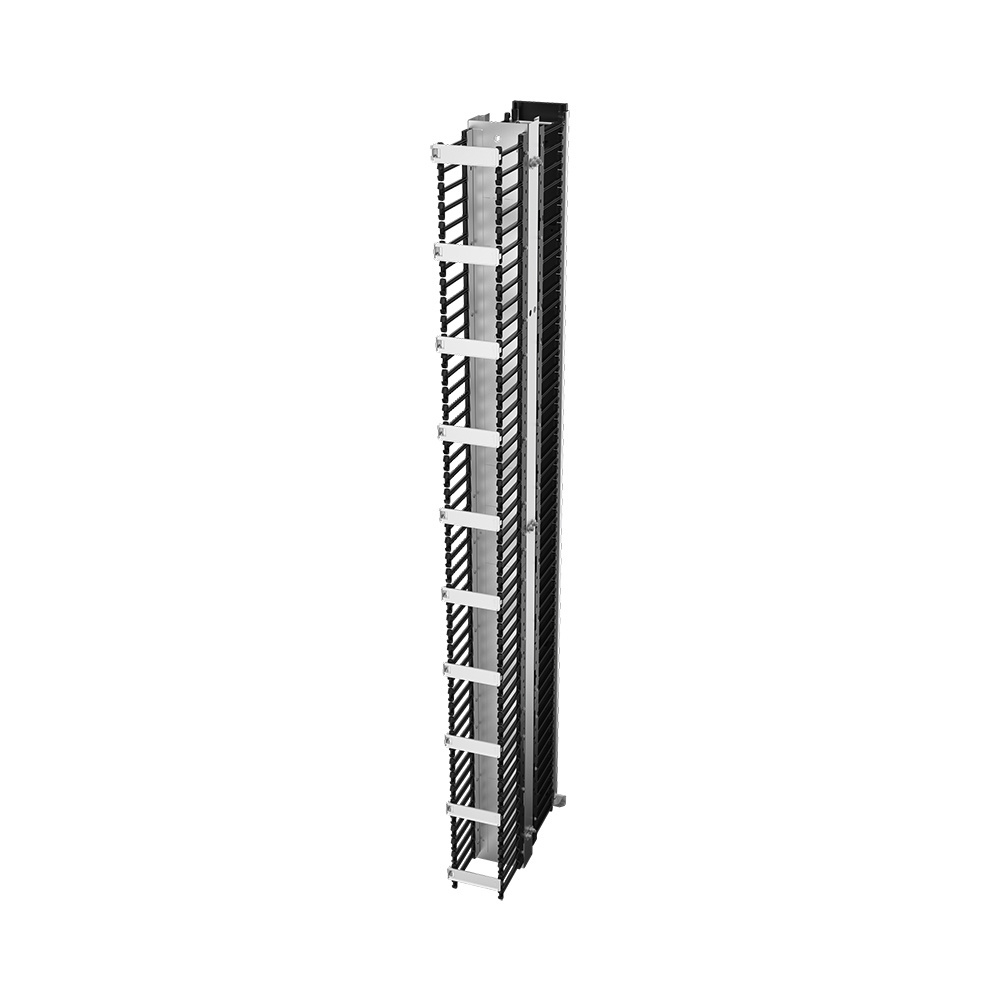 SRVMD706DL-B, Standard Rack Vertical Manager, SRVM,  Angled, Rear Side Facing Right