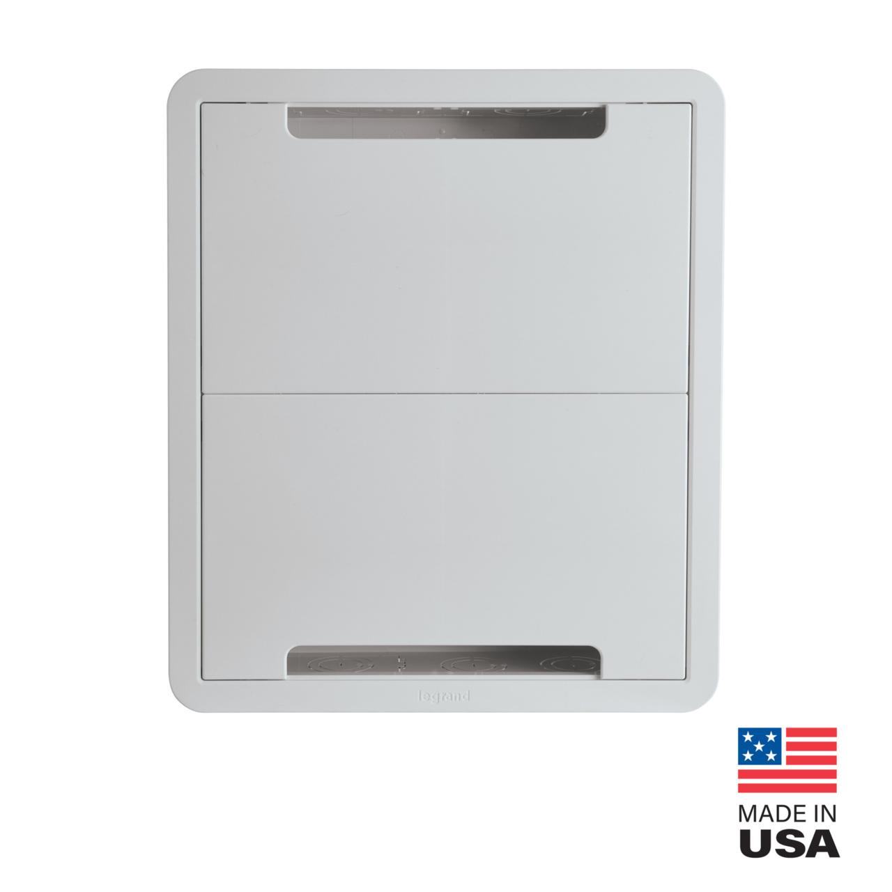 17 Inch dual-purpose enclosure, front facing view.