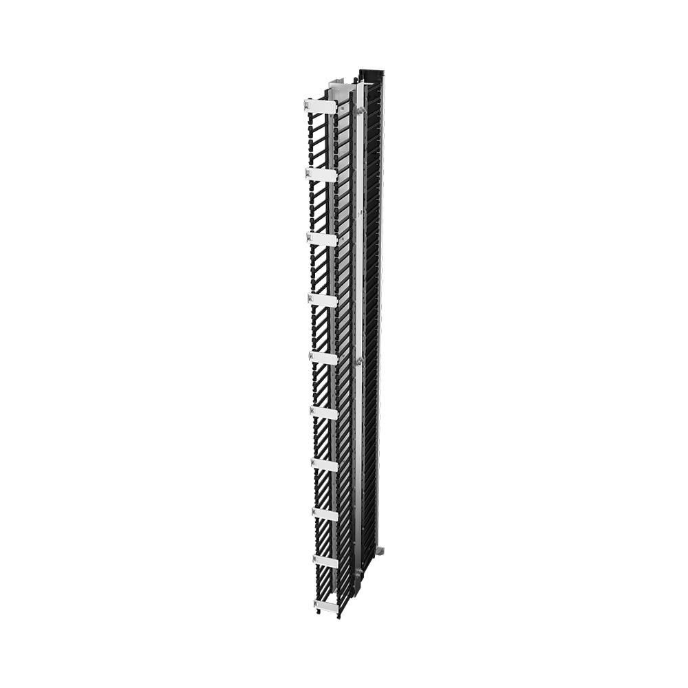 SRVMD704DL-B, Standard Rack Vertical Manager, SRVM,  Angled, Rear Side Facing Right