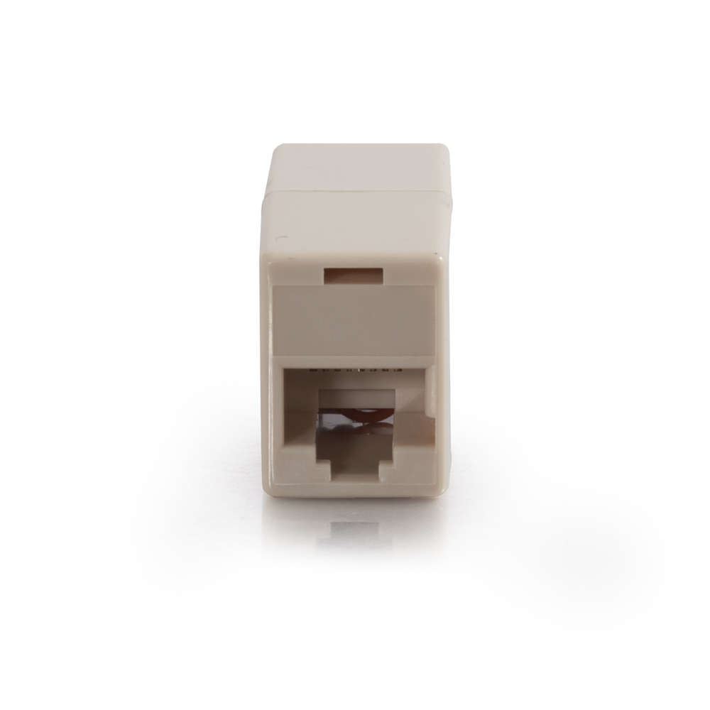 RJ45 8-pin Modular Crossed Inline Coupler