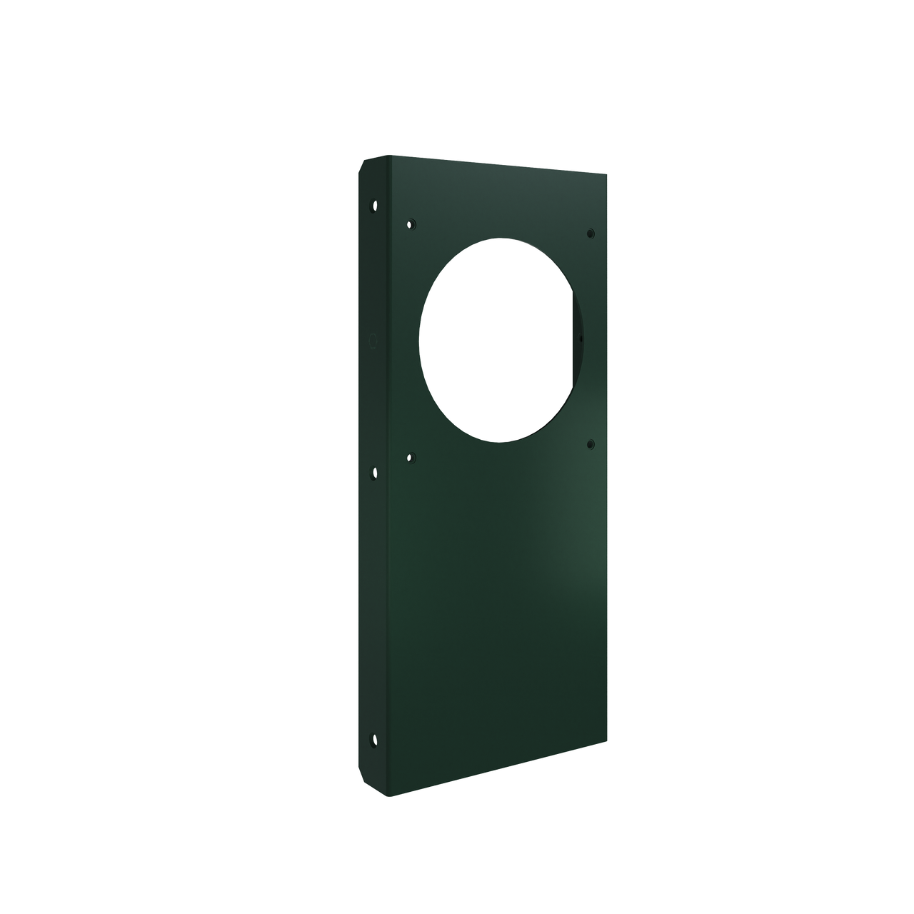 Power Pedestal Device Plate Green Front