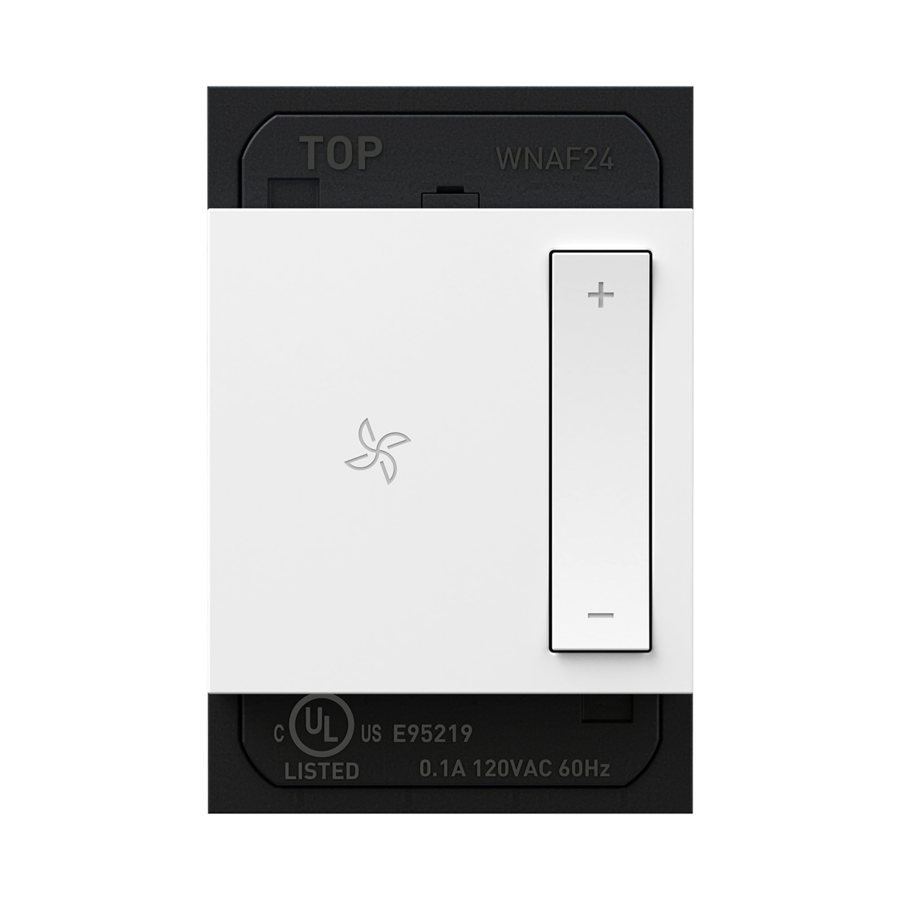 adorne® Wired Remote Smart Fan Controller with Netatmo, White