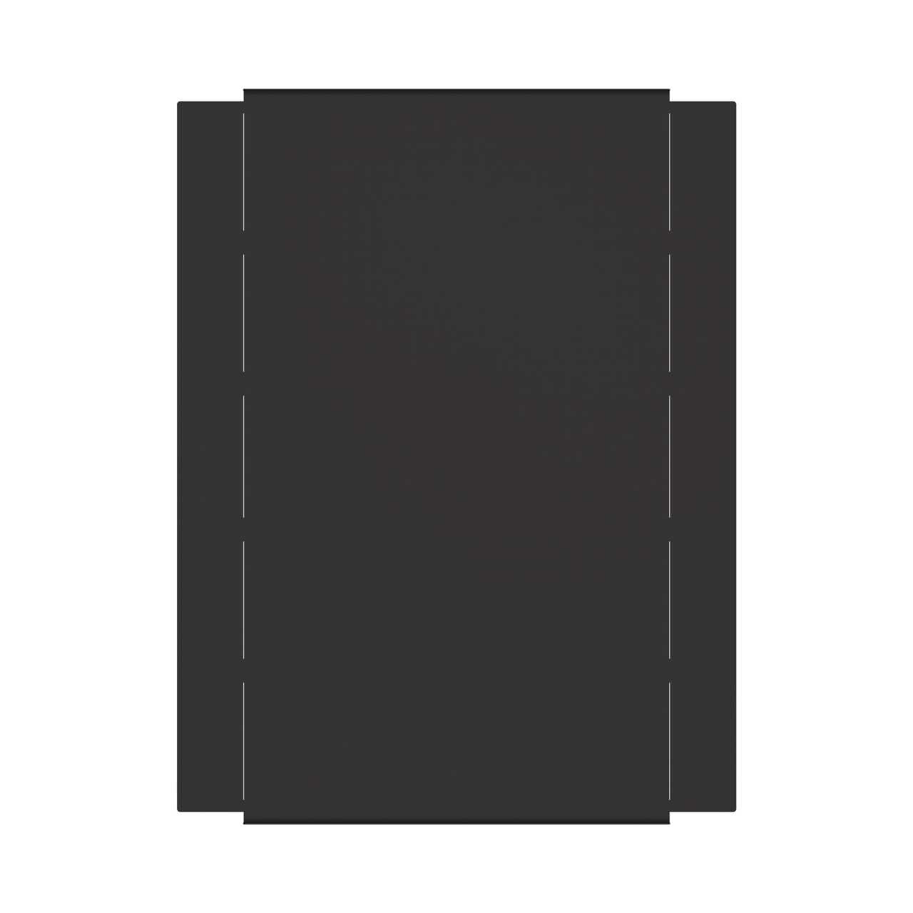 MM20BDC30-B Top view of 30 in MM20 Base Cust Cover - Black