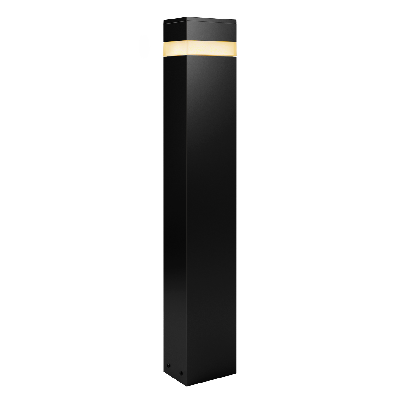 Lighting Station - 3000K, Black - Angled View