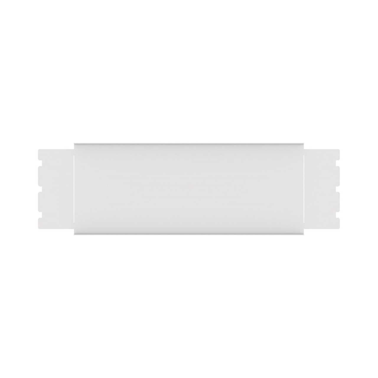 MM20BDC06-B Top view of 6 in MM20 Base Cust Cover - White