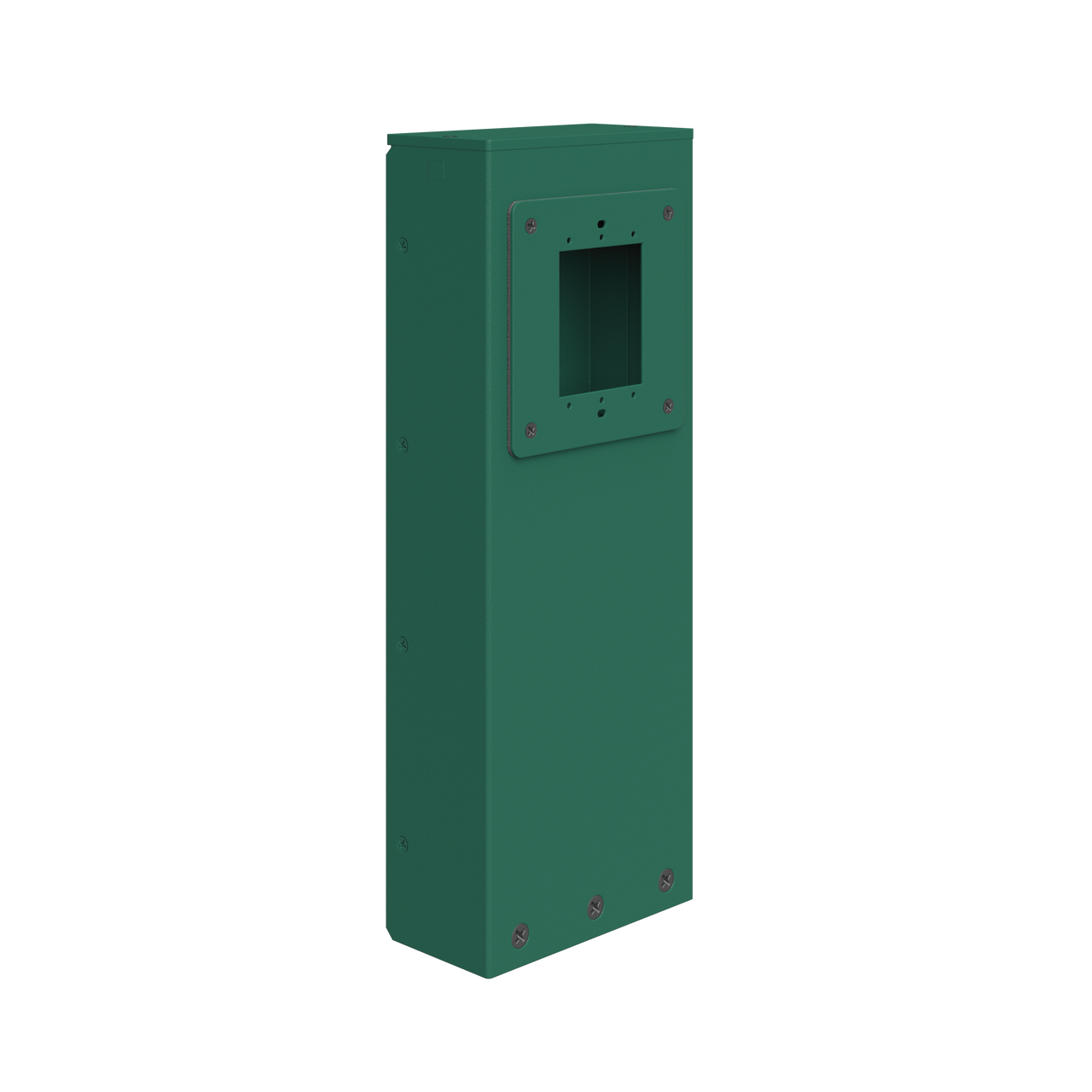 Power Pedestal 1-Gang, Green