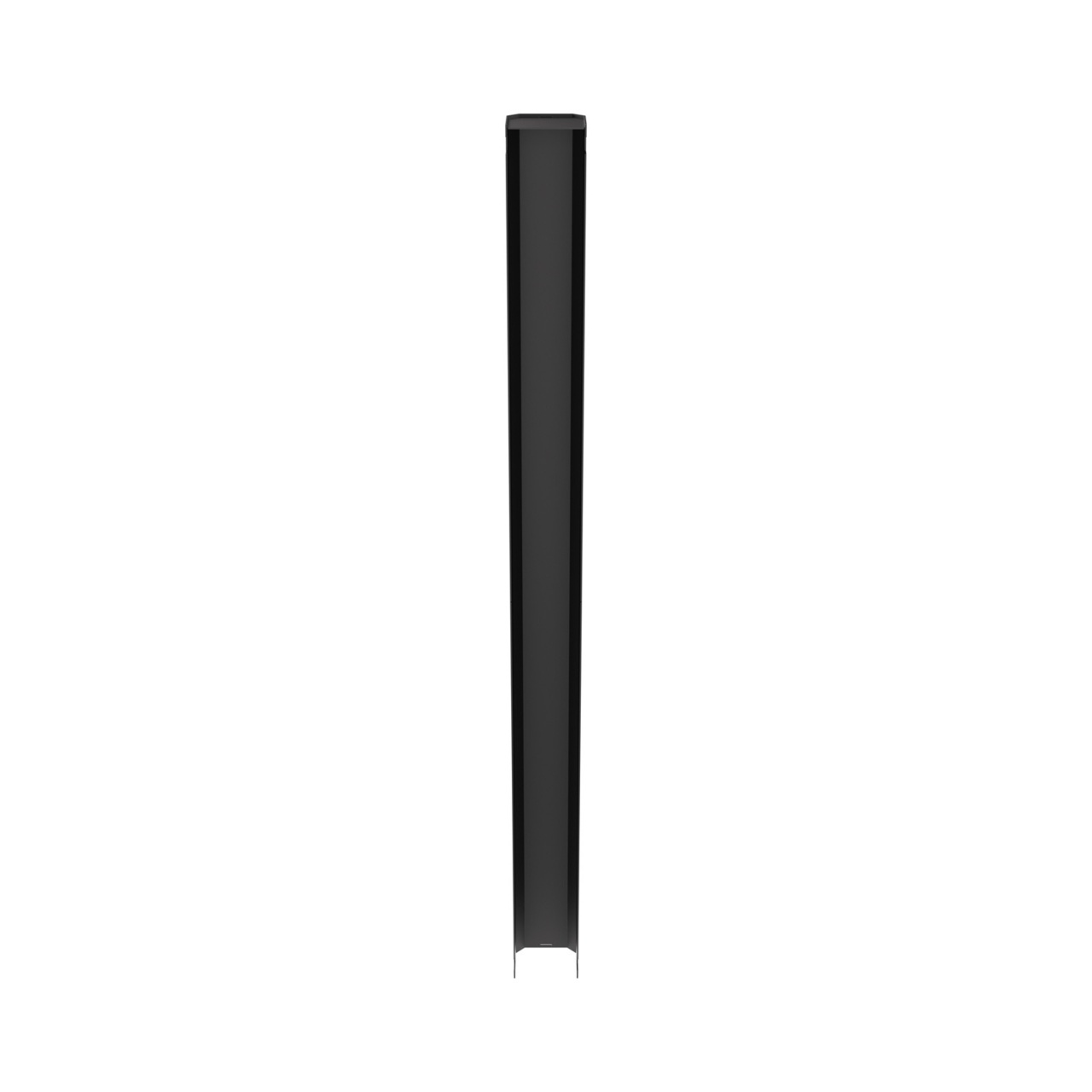 Mighty Mo 20, Air Dam Kit For VMD710 Vertical Manager, 7 ft High, 10 in wide - Black