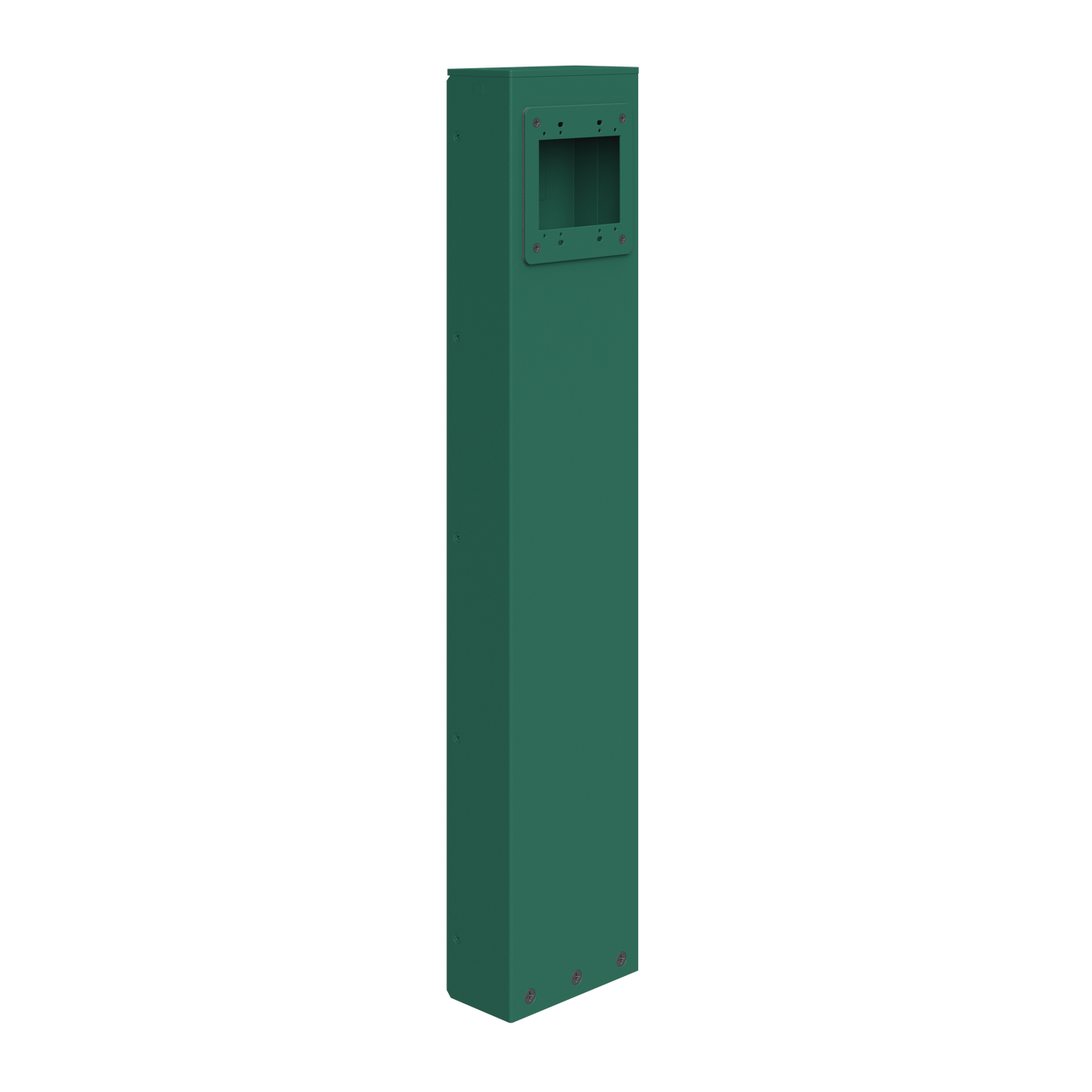 Power Pedestal 2-Gang, Green