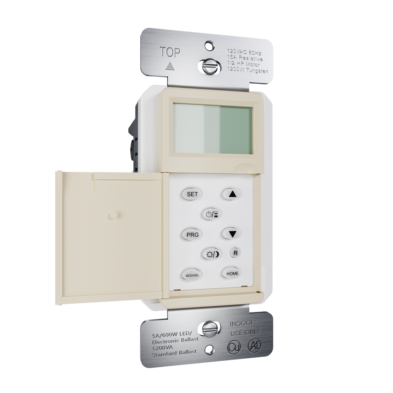 Programmable 24-hour Astronomic Timer, Ivory