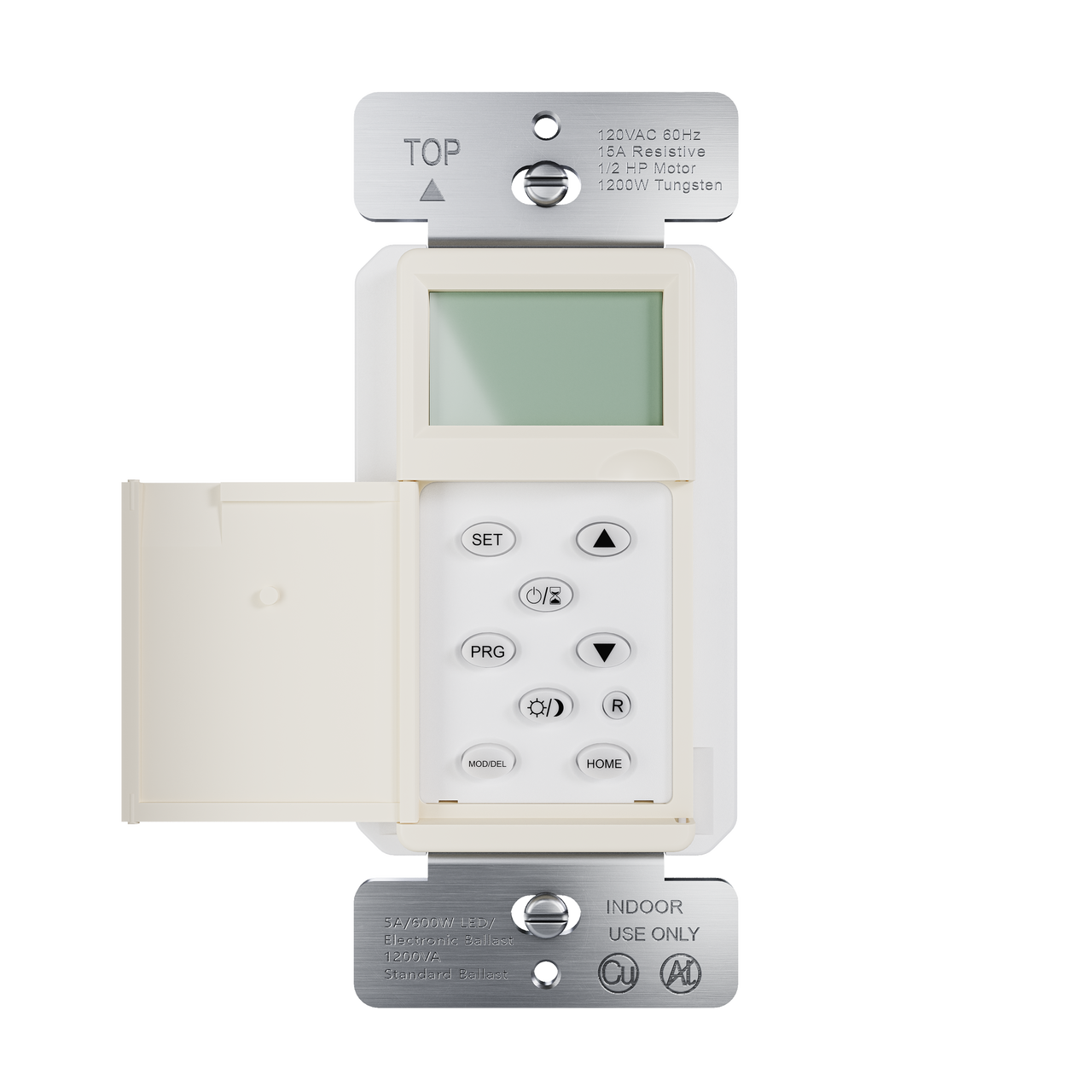 Programmable 24-hour Astronomic Timer, Light Almond