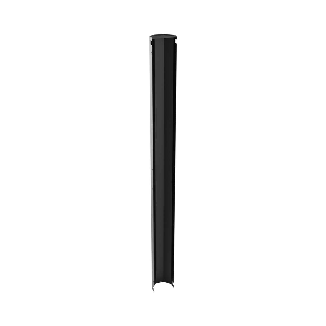 MM20ADK812VMD-B Mighty Mo Vertical Manager Air Dam - Front view, angled right