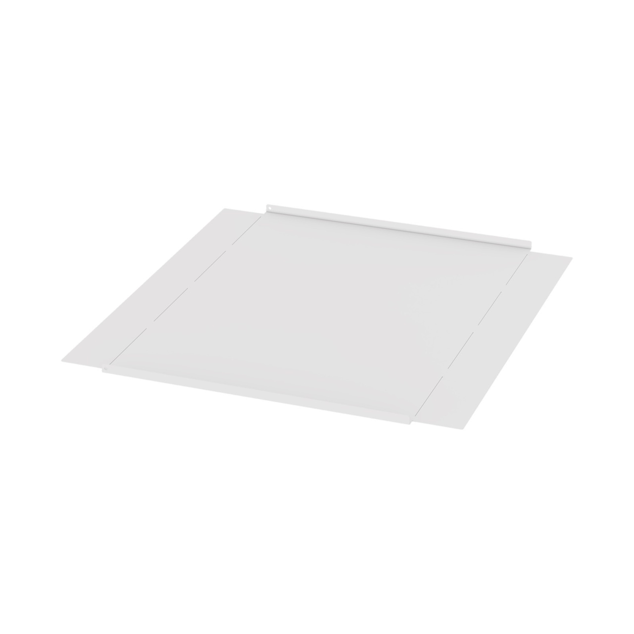 MM20BDC24-B Right angled view of 24 in MM20 Base Cust Cover - White