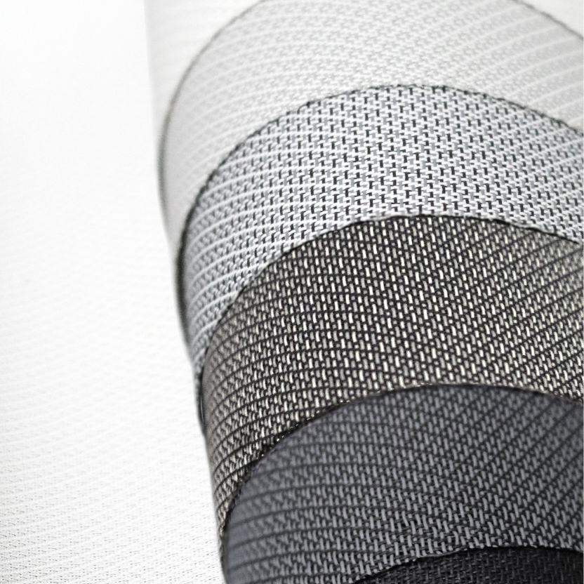 Light and dark shading fabrics
