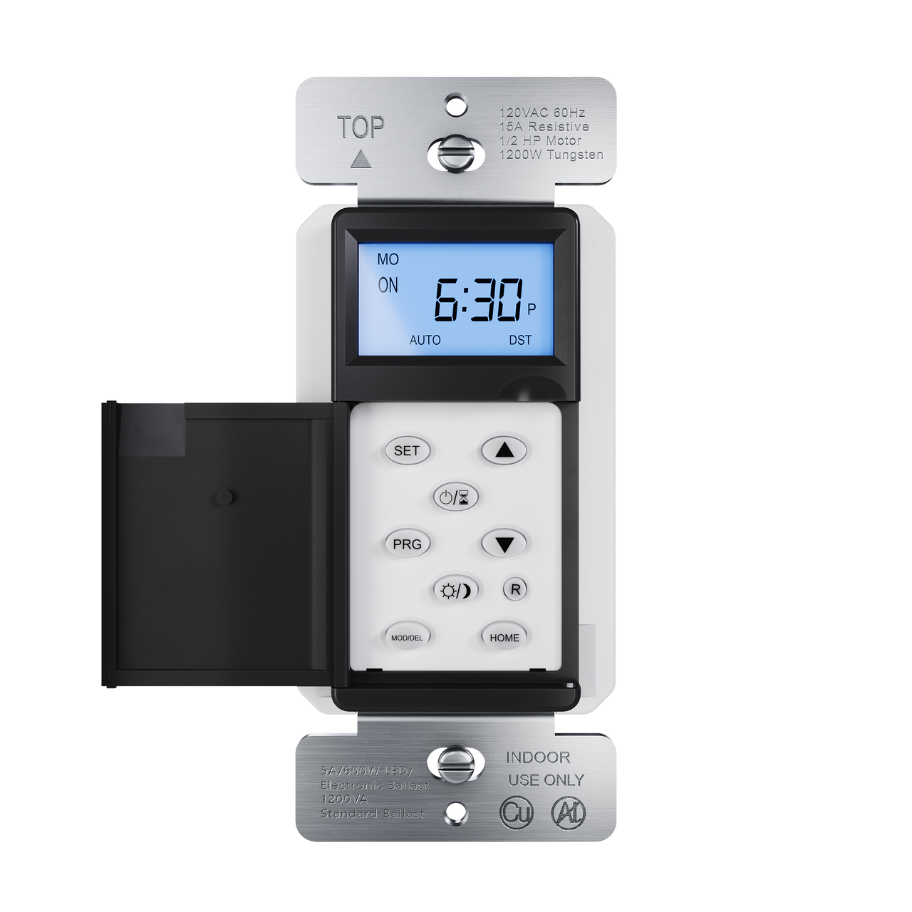 Programmable 24-hour Astronomic Timer, Black
