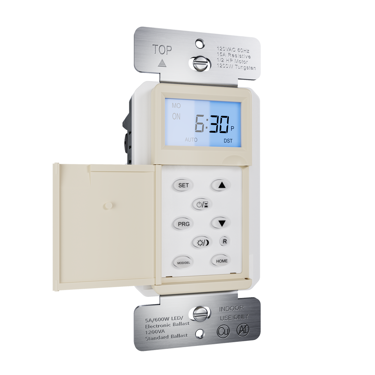 Programmable 24-hour Astronomic Timer, Ivory