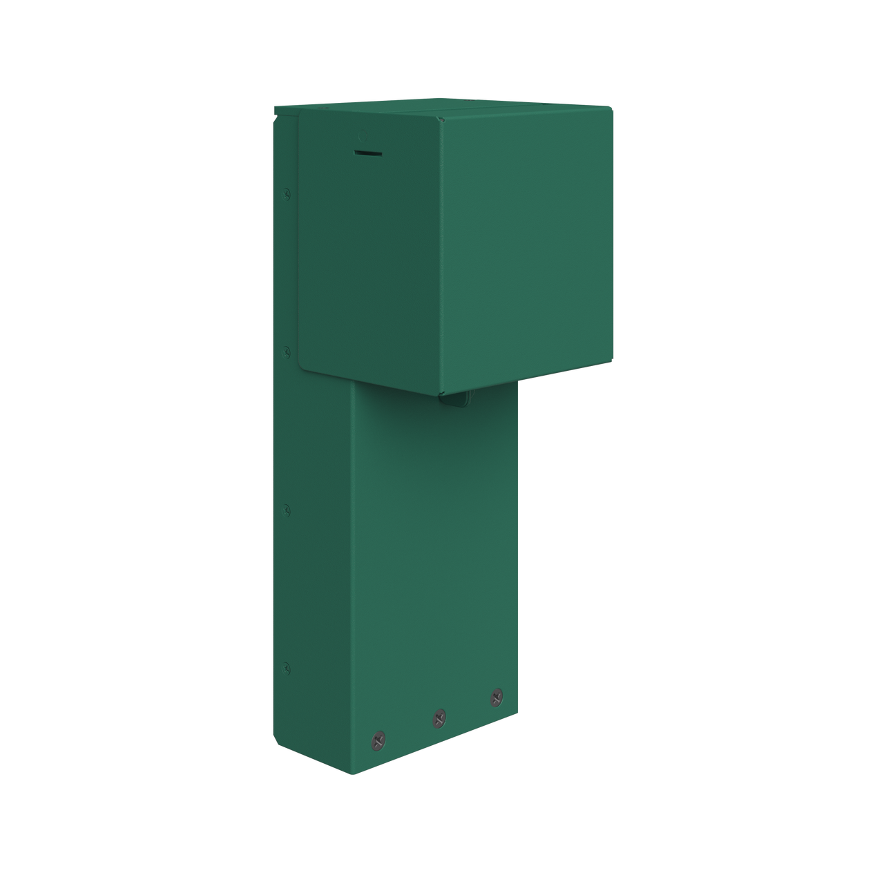 Power Pedestal 2-Gang Cover, Green