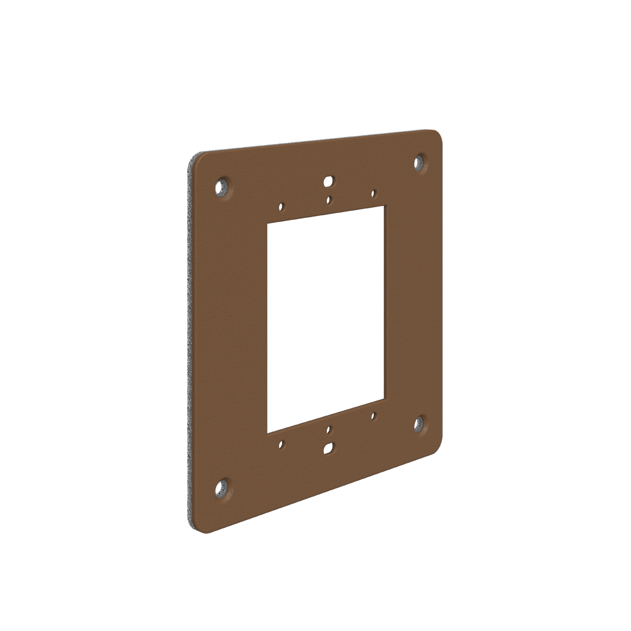Replacement 1-Gang Plate, Brown