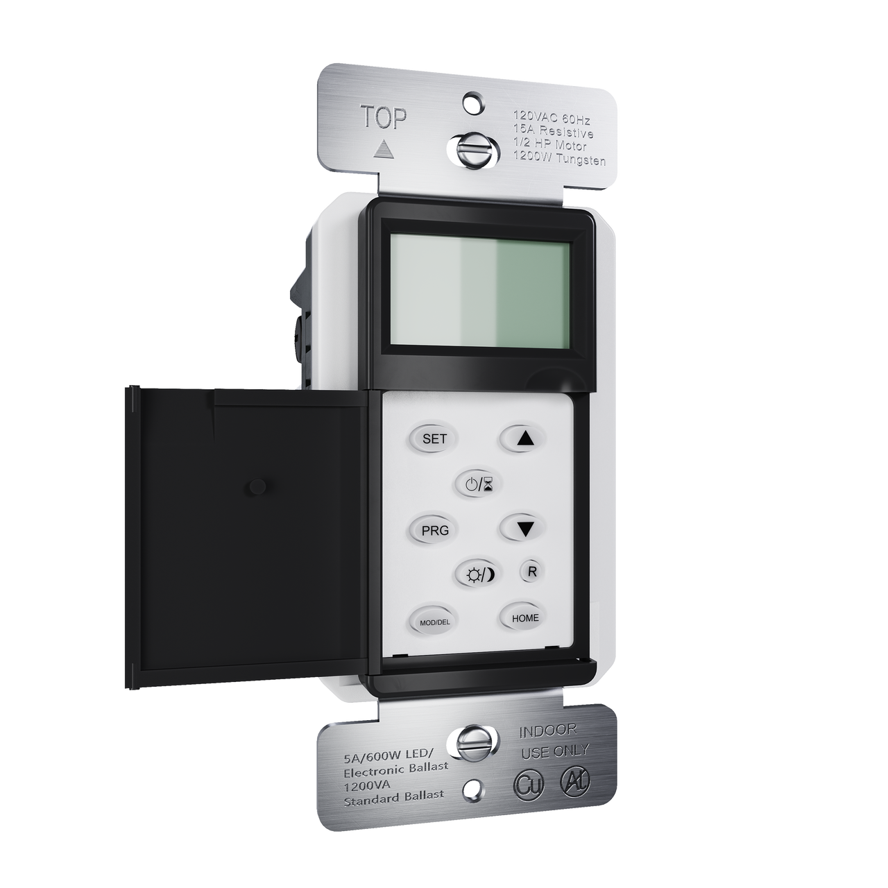 Programmable 24-hour Astronomic Timer, Black