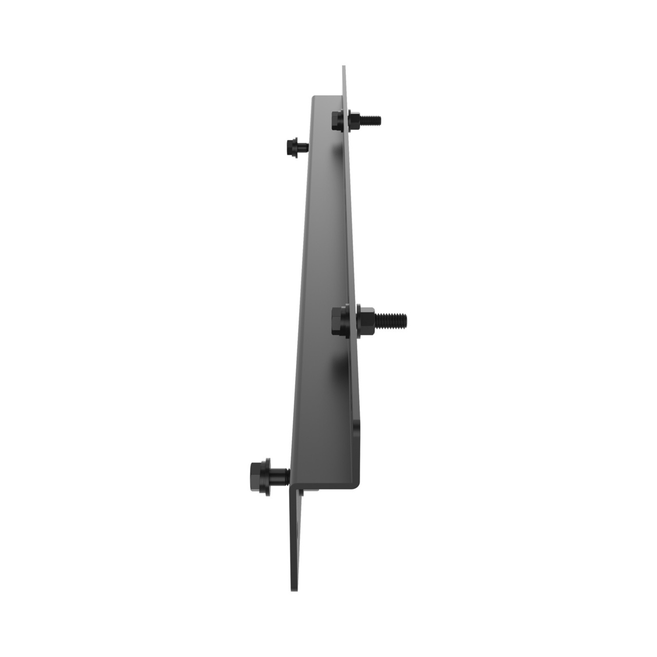 Assembled Inside Top Facing Left - Mighty Mo 20 Adjustable Base Rack, Interface Bracket for Starline Universal Bracket, Black (MM20BUSMBADJ-B)
