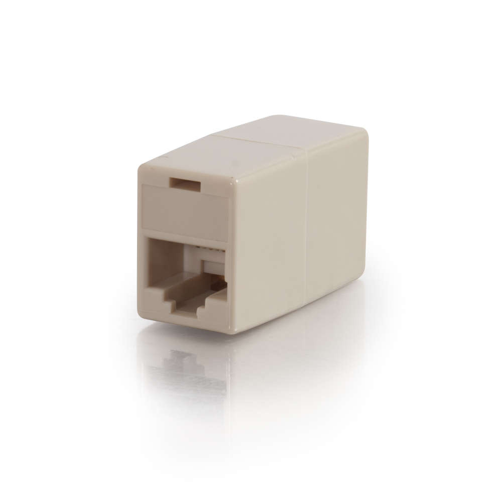 RJ45 8-pin Modular Crossed Inline Coupler