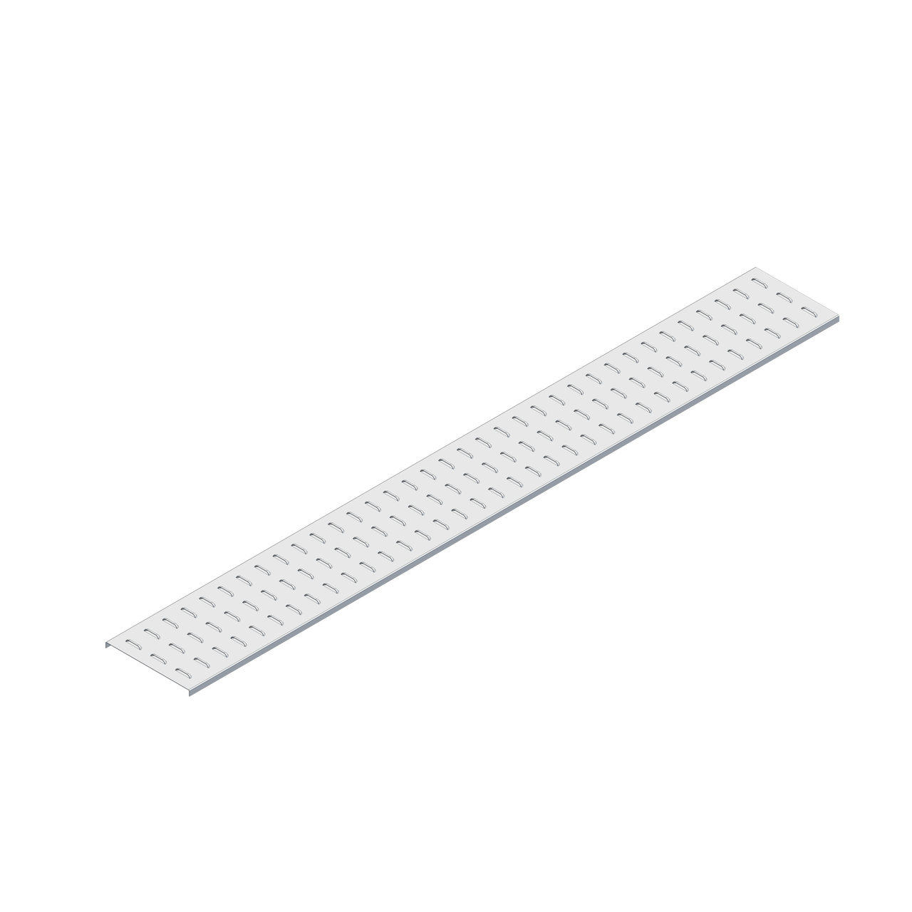 ITray louvered flat flanged cover