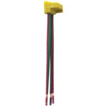PlugTail® Switch Right Angle Connector, 4-Wire, Stranded, 6-in XHHW-2 Wire PlugTail® Switch Right Angle Connector, 4-Wire, Stranded, 6-in XHHW-2 Wire