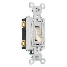Hard Use Specification Grade Switch, Light Almond