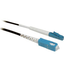 9.8ft (3m) LC-SC 9/125 OS2 Simplex Single-Mode Fiber Optic Cable - Plenum CMP-Rated - Black 9.8ft (3m) LC-SC 9/125 OS2 Simplex Single-Mode Fiber Optic Cable - Plenum CMP-Rated - Black
