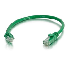 Q-Series Patch Cords, Cat6A, Reduced Diameter, Snagless, Green 6in Q-Series Patch Cords, Cat6A, Reduced Diameter, Snagless, Green 6in