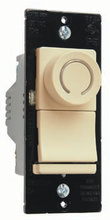 DR Series CFL/LED/Incandescent Single Pole/3-Way Rotary Dimmer, Ivory